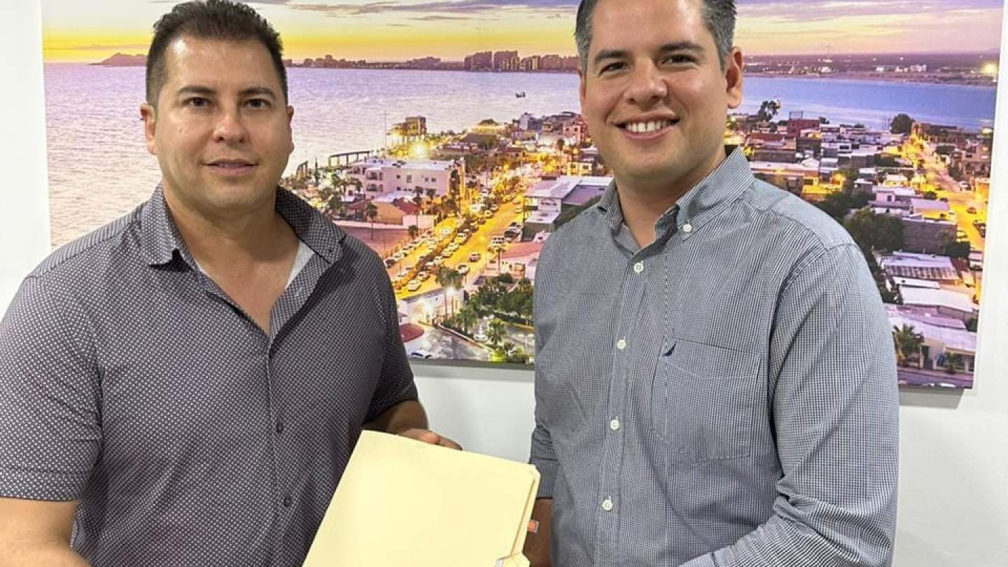 Reunion de coordinacion con Alcalde de Puerto Peñasco Jorge Pivac