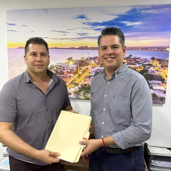 Reunion de coordinacion con Alcalde de  Puerto Peñasco Jorge Pivac